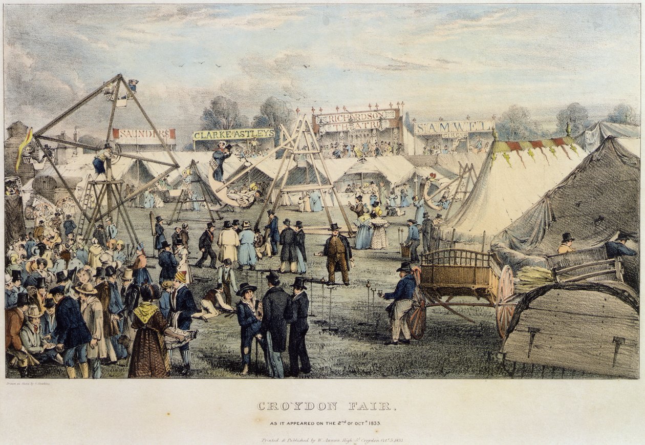 Foire de Croydon, 1833 - George Hawkins