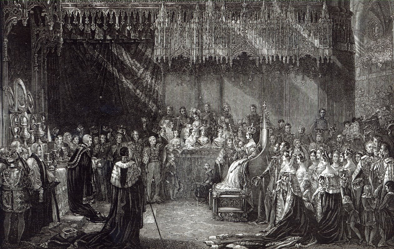 Le Couronnement de la Reine - George Hayter
