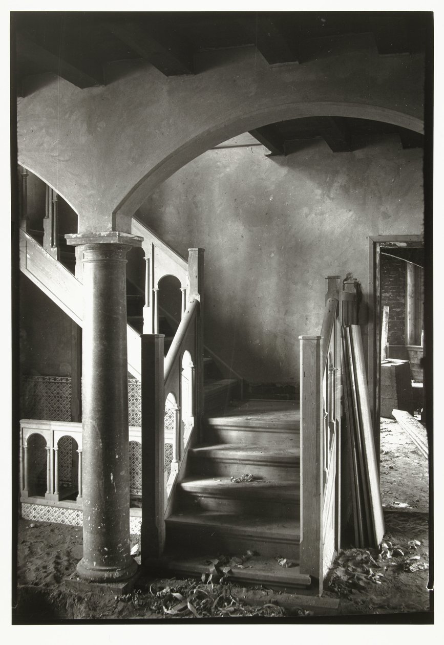 Le hall de la maison Inter Quercus à Aerdenhout, en construction - George Hendrik Breitner