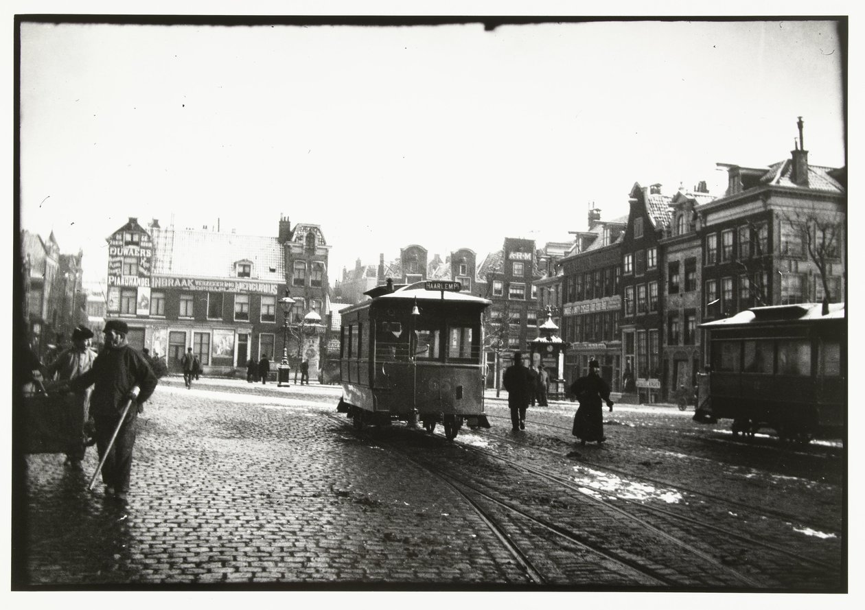 Vue de la place Leidseplein à Amsterdam - George Hendrik Breitner