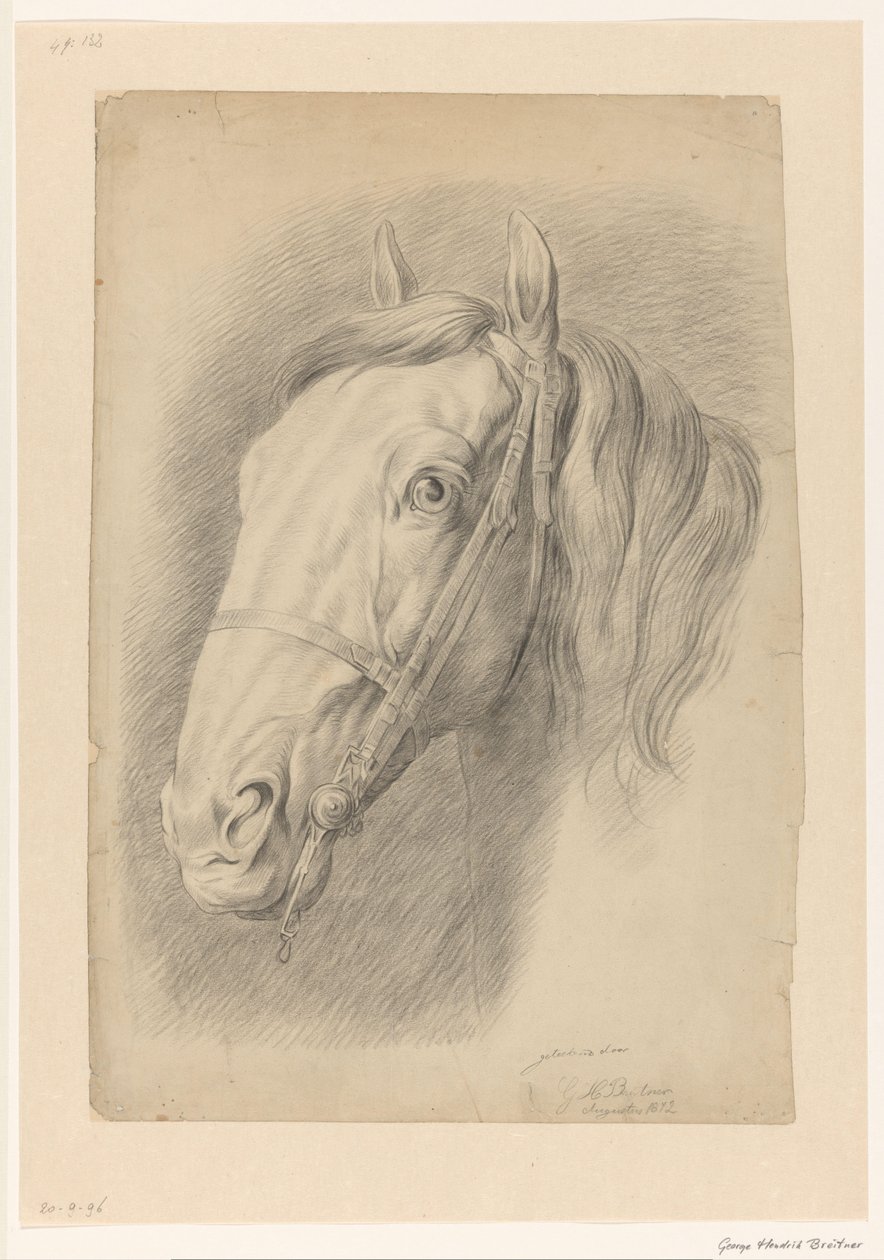 Tête de cheval - George Hendrik Breitner