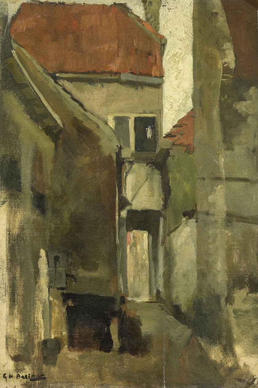 Rue de quartier à Rijswijk près de La Haye - George Hendrik Breitner