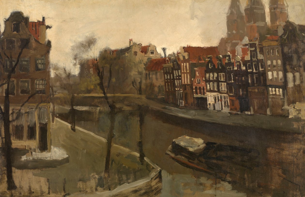 Prinsengracht à Amsterdam - George Hendrik Breitner