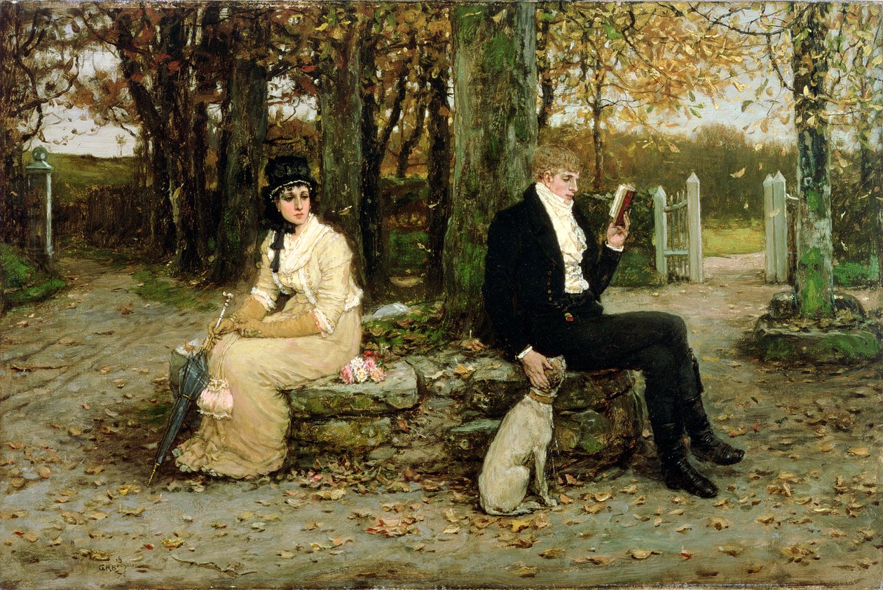 La lune de miel déclinante, 1878 - George Henry Boughton
