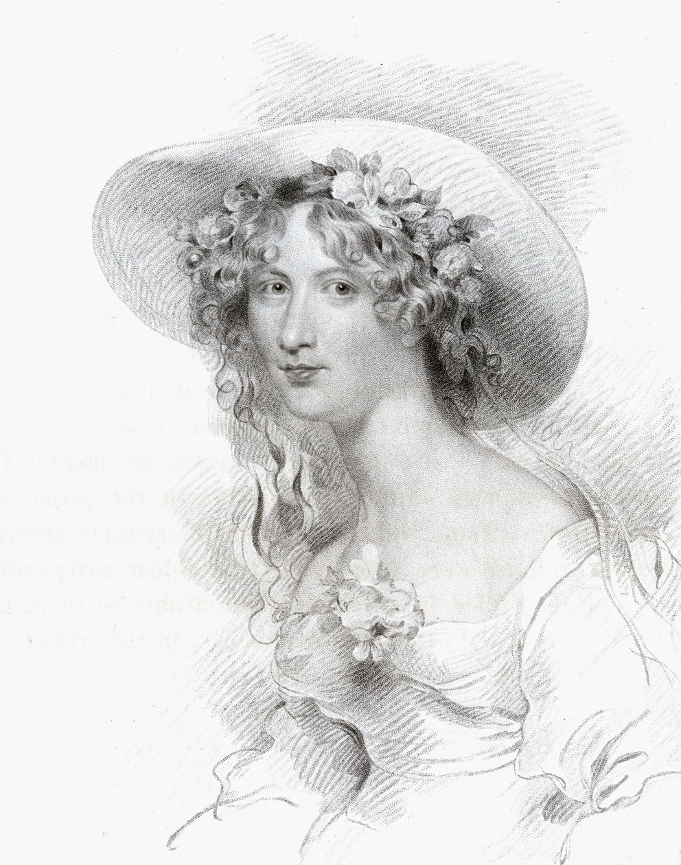 Anna Maria Porter, gravée par Thomas Woolnoth (1785-1857) de 