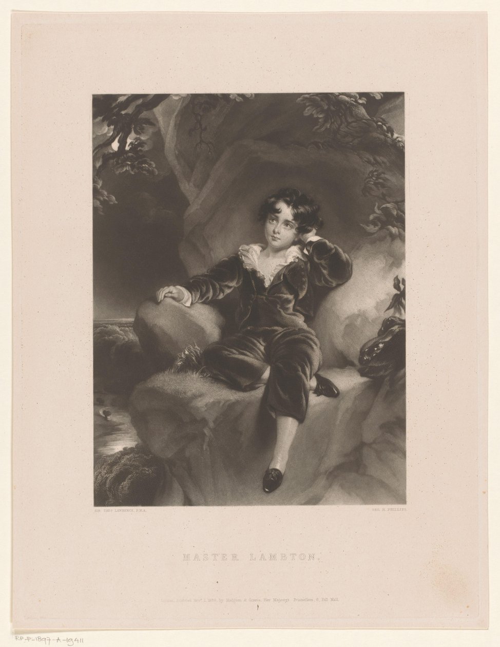 Portrait de Charles William Lambton - George Henry Phillips