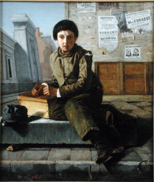 Le Cireur de bottes - George Henry Yewell