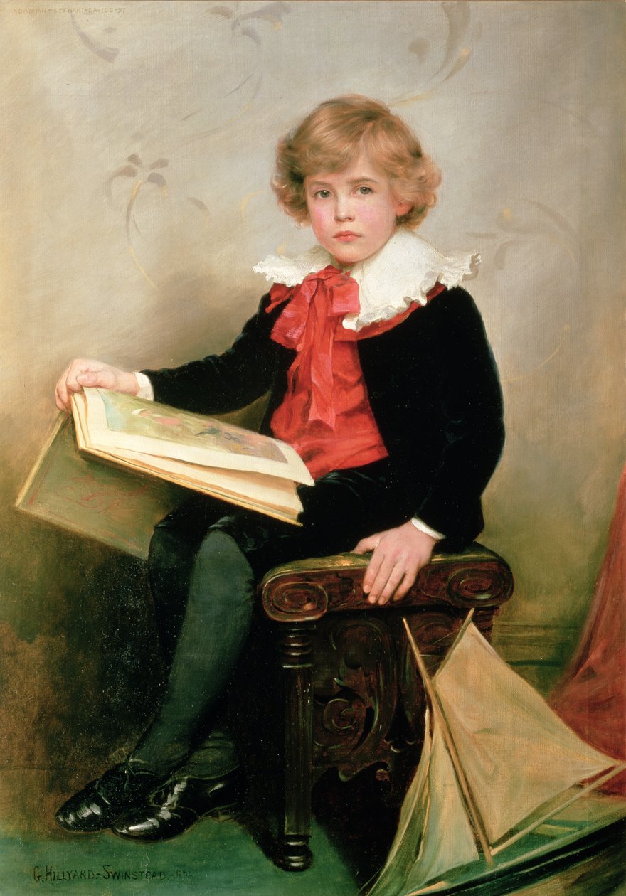 Portrait de Norman Stewart Davies - George Hillyard Swinstead