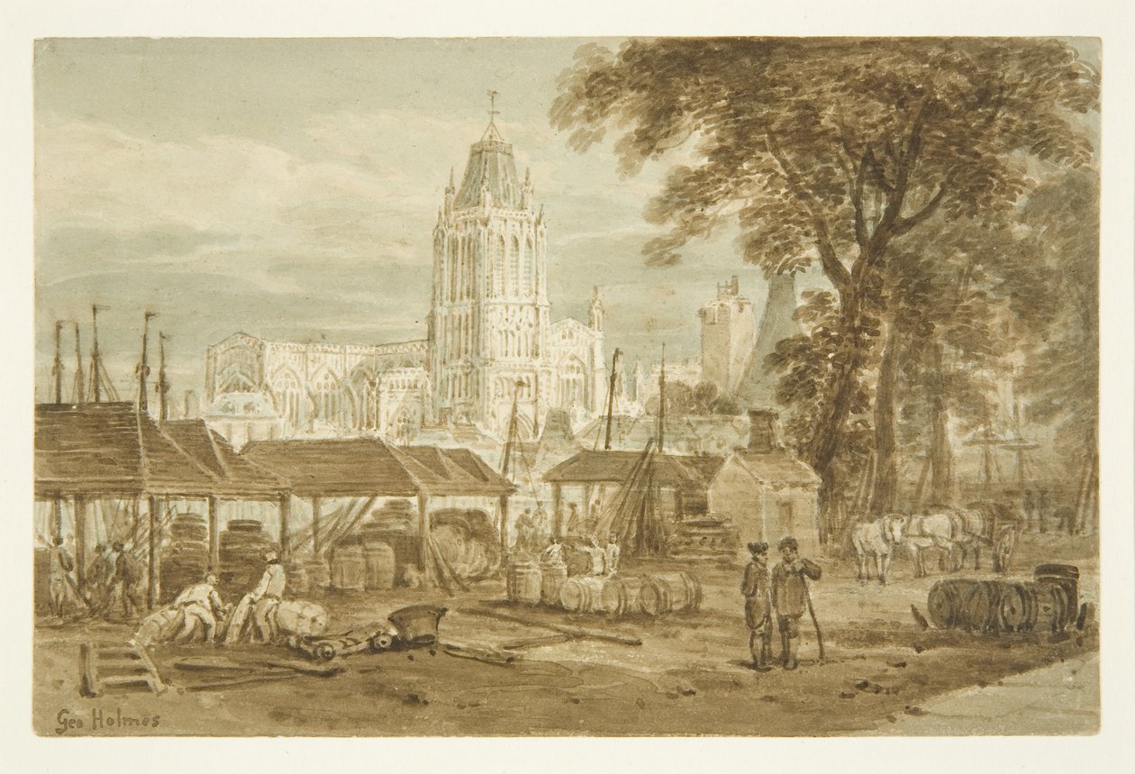 Église St Mary Redcliffe depuis Welsh Back - George Holmes