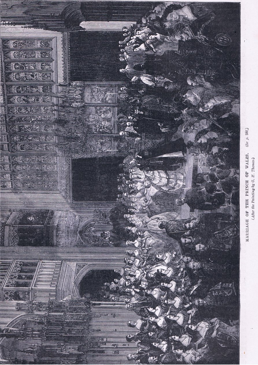 Le mariage du Prince de Galles - George Housman Thomas
