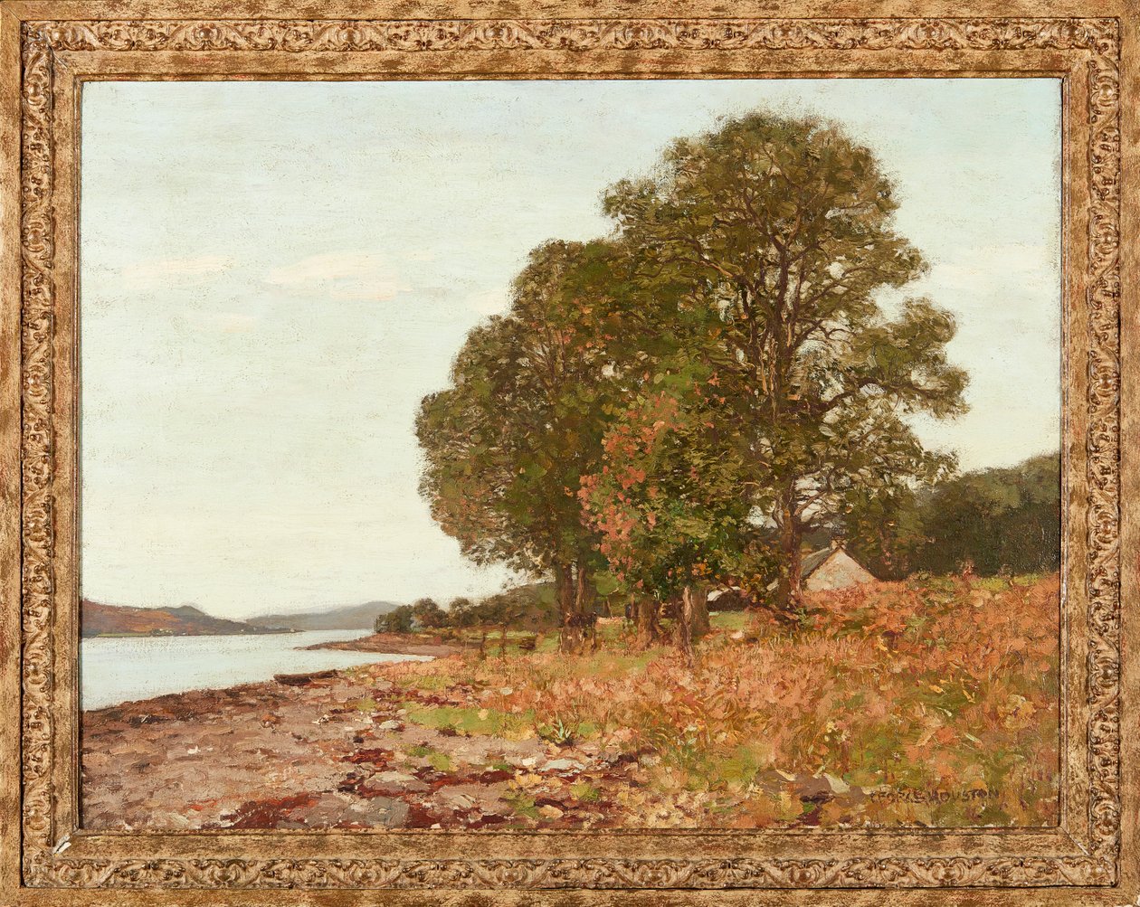 Au bord du loch, automne - George Houston