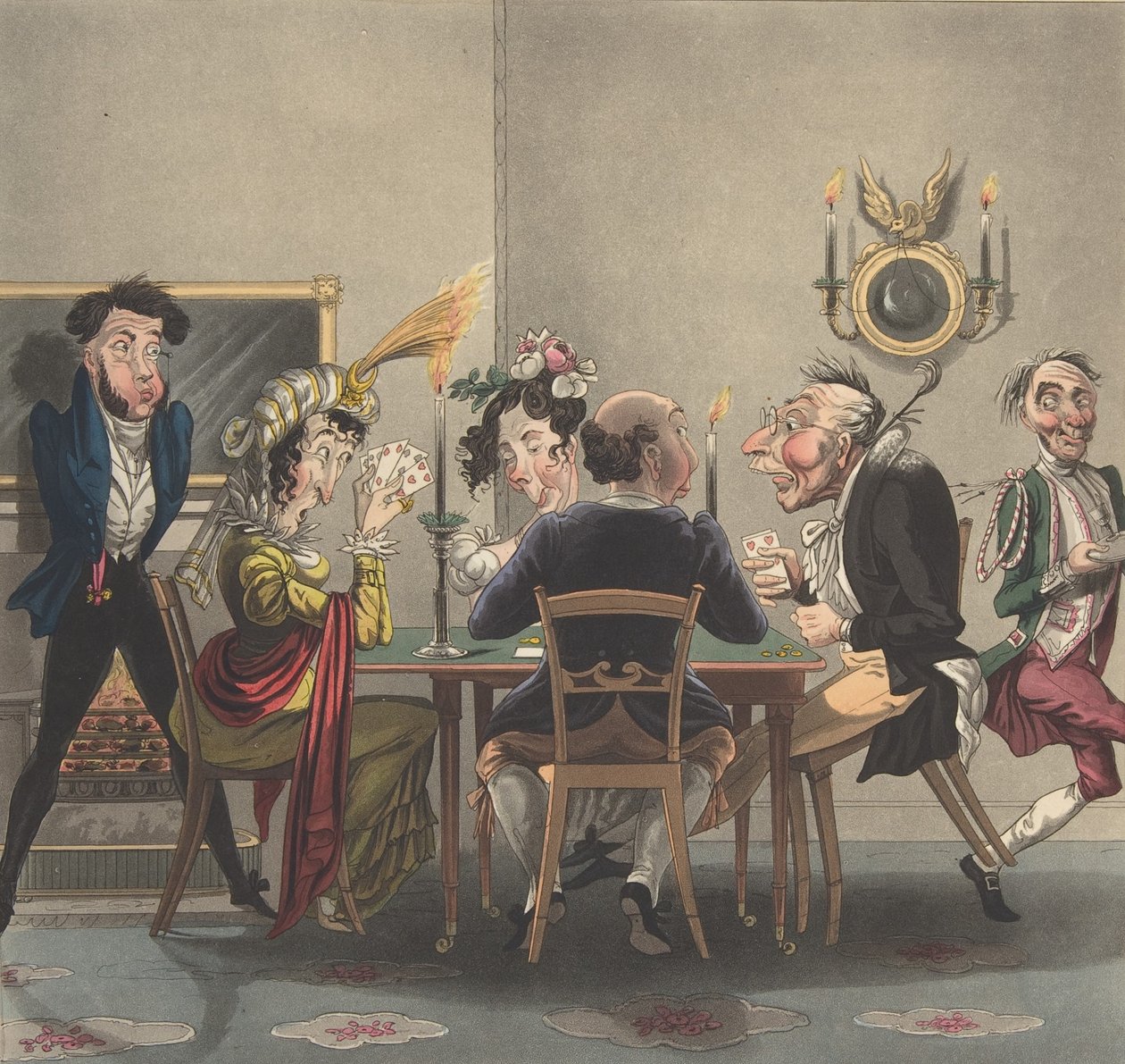 Un vrai caoutchouc ! Au whist - George Hunt