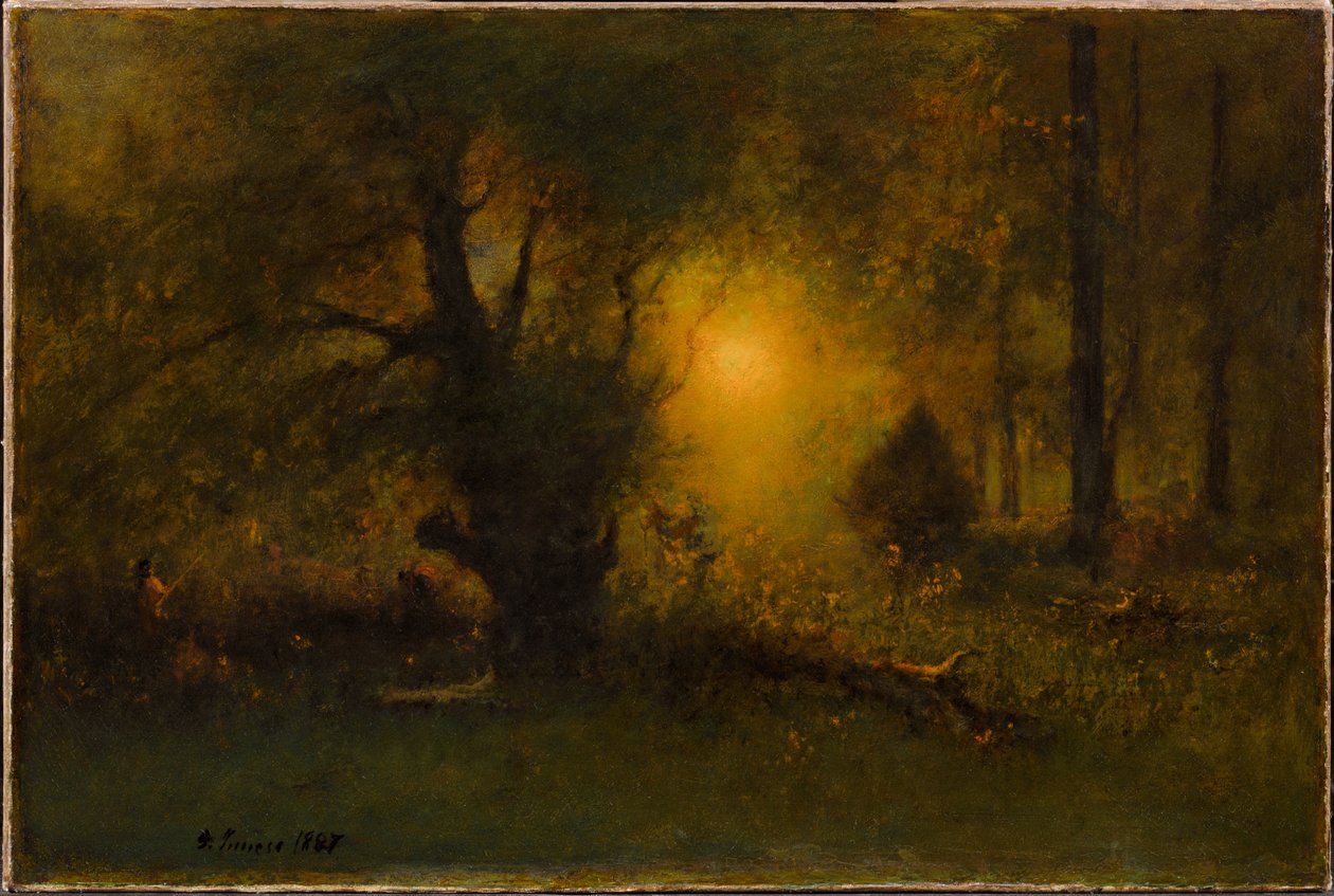 Lever de soleil dans les bois - George Inness