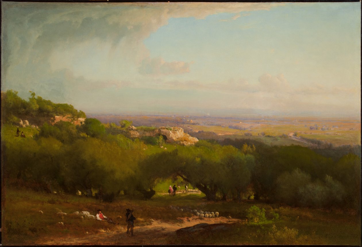 Les collines albanaises, 1873 - George Inness