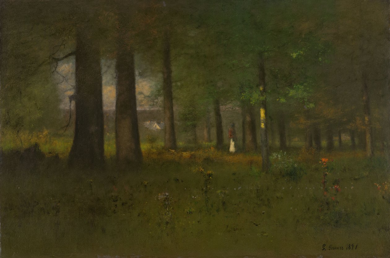 À la lisière de la forêt - George Inness