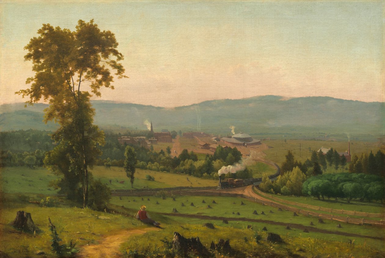 La vallée de Lackawanna, c. 1856 - George Inness