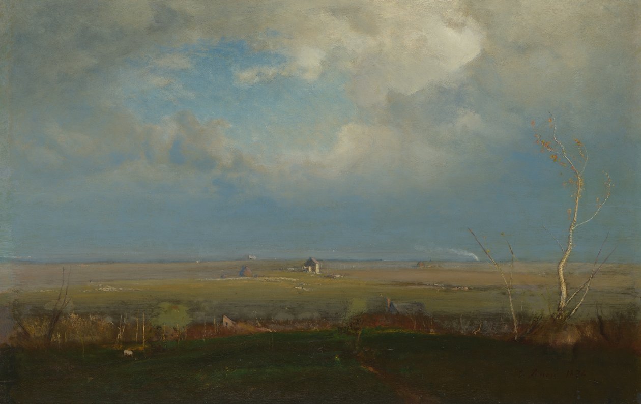 Crépuscule en Italie - George Inness