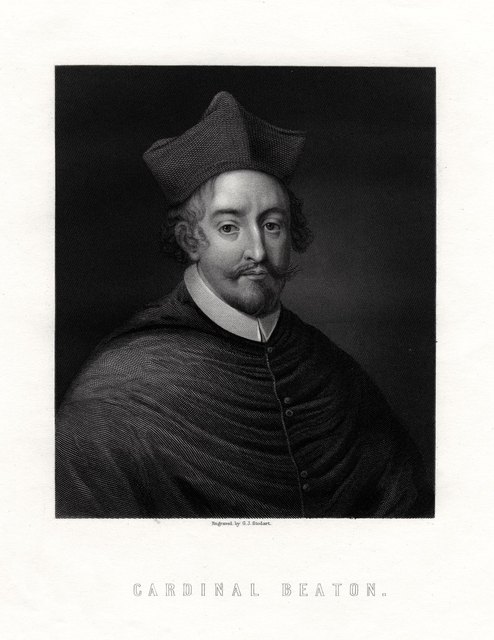 Cardinal David Beaton, vers 1494-1546, cardinal écossais et archevêque de St Andrews - George J. Stodart
