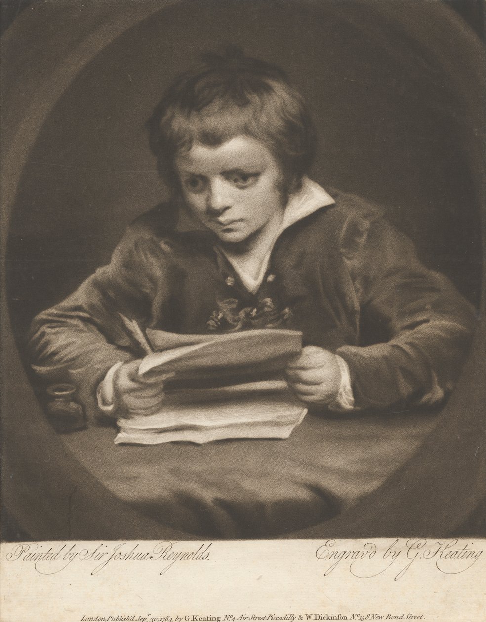 Le garçon studieux - George Keating