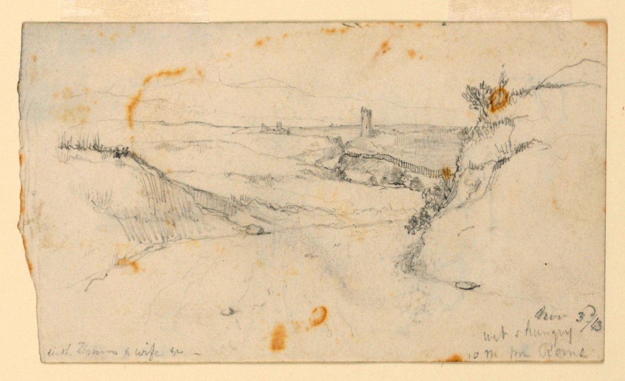 Campagne romaine - George Loring Brown