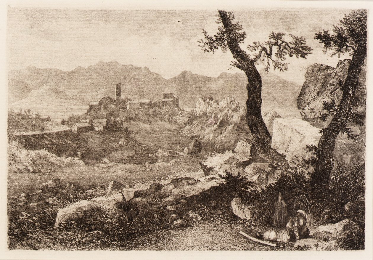 Vue près de Rome - George Loring Brown