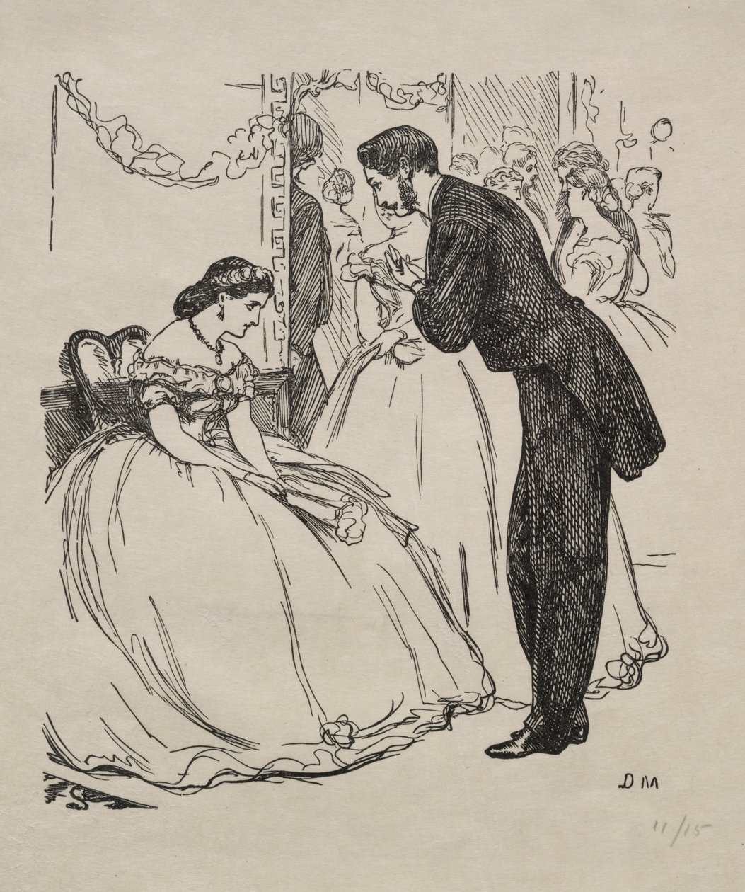Le Chant du Désespéré - George Louis Palmella Busson Du Maurier