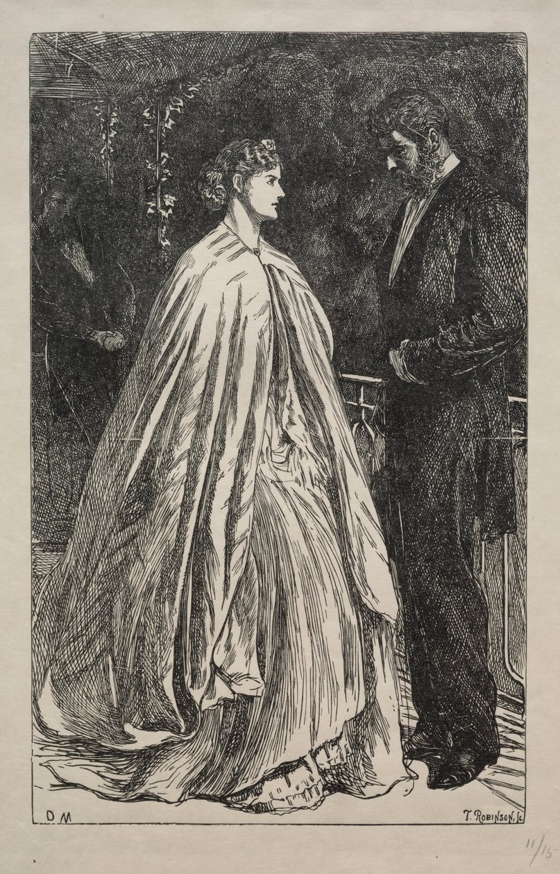 Deux contre un sur le Major, 1866 - George Louis Palmella Busson Du Maurier