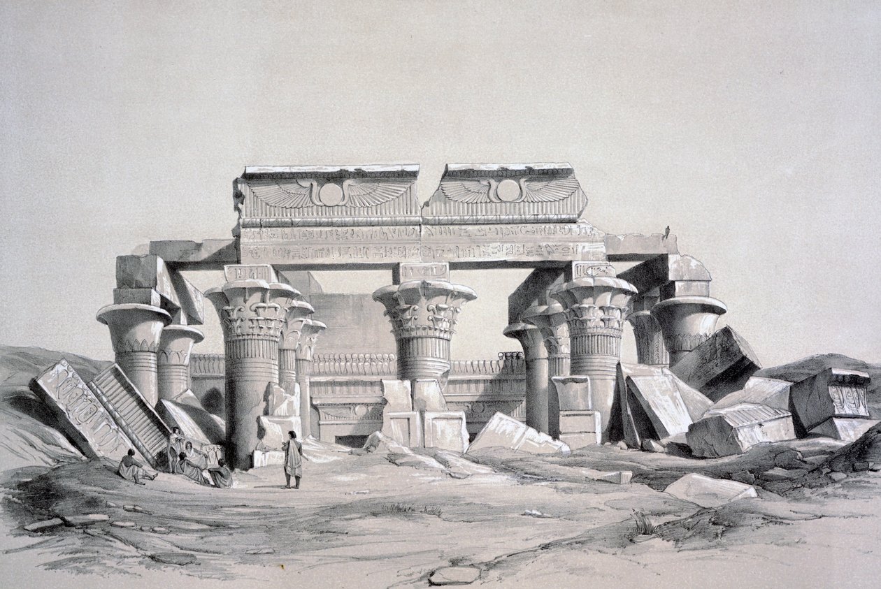 Koom-Ombos, Égypte, 1843 - George Moore