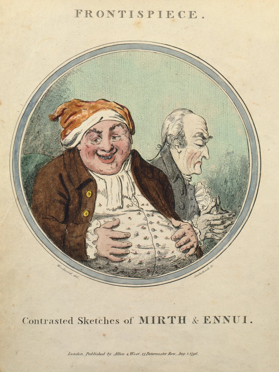 Esquisses contrastées de gaieté et d