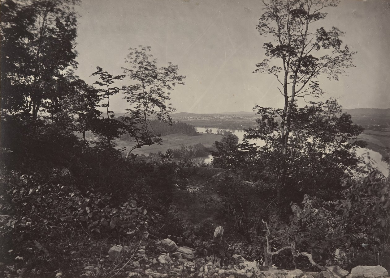 Vallée de Chattanooga depuis Lookout Mountain, années 1860 - George N. Barnard