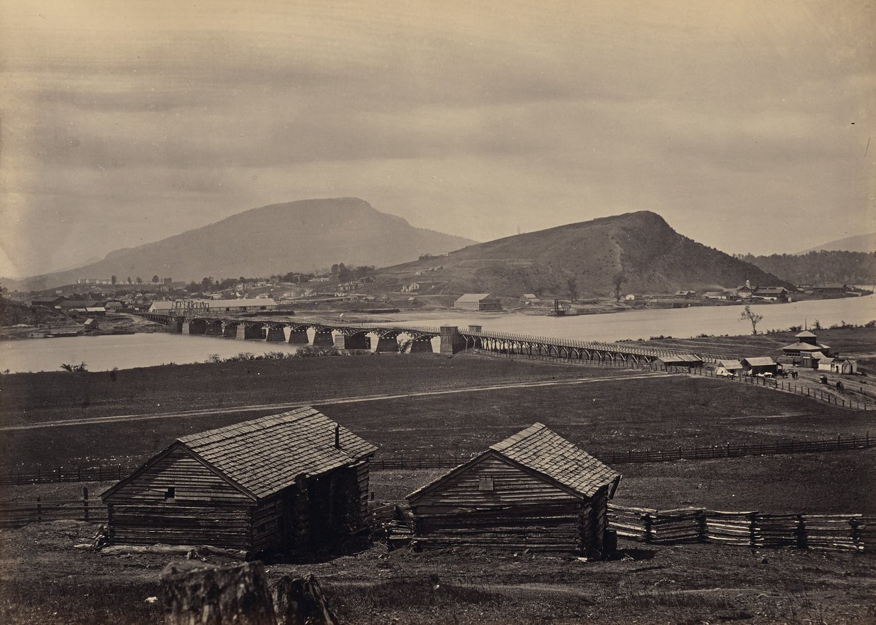 Chattanooga vue du nord - George N. Barnard