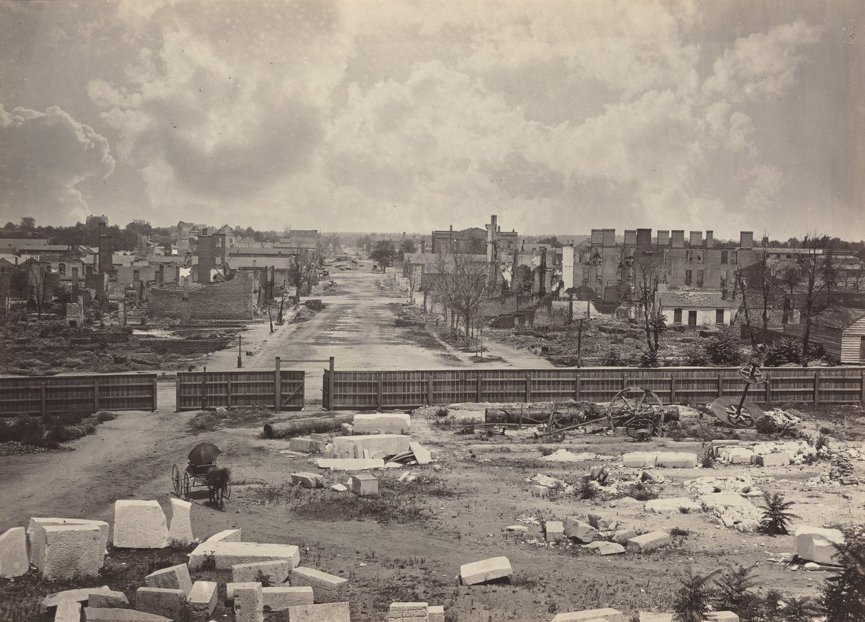 Columbia depuis le Capitole - George N. Barnard