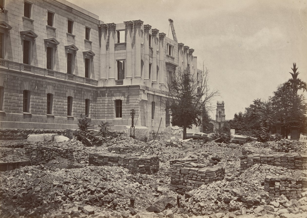 Le nouveau Capitole, Columbia, Caroline du Sud - George N. Barnard