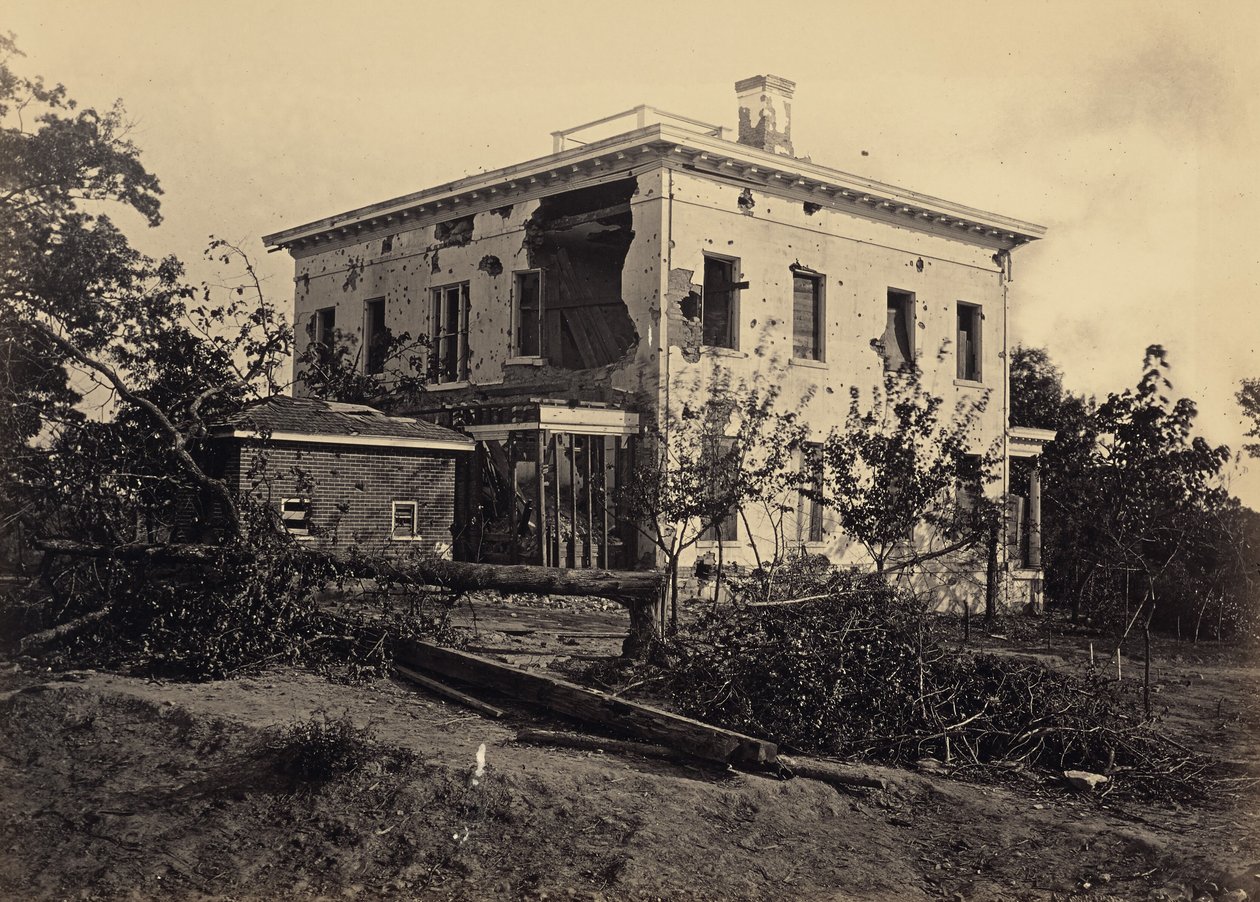 La maison Potter, Atlanta - George N. Barnard