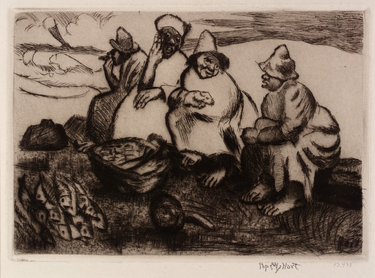 En attendant le retour du bateau - George Overbury Pop Hart