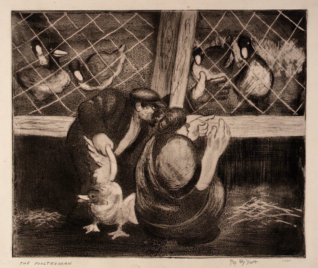 Le volailler | George Overbury Pop Hart | Estampe d'art