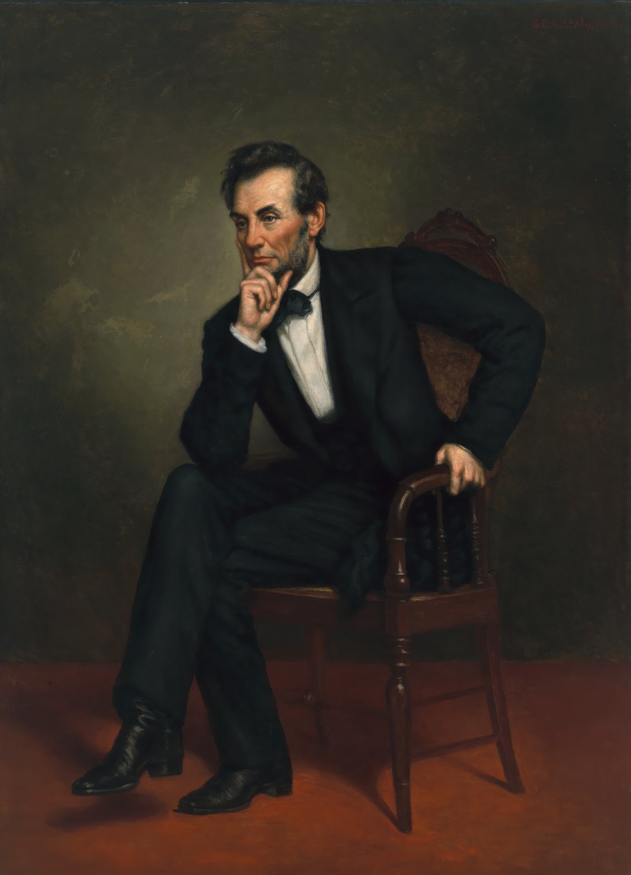 Abraham Lincoln (1809-1865) - George Peter Alexander Healy