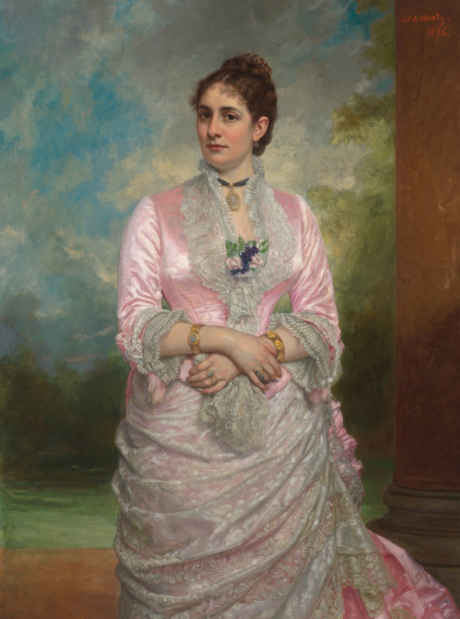 Delia Spencer Caton Field - George Peter Alexander Healy