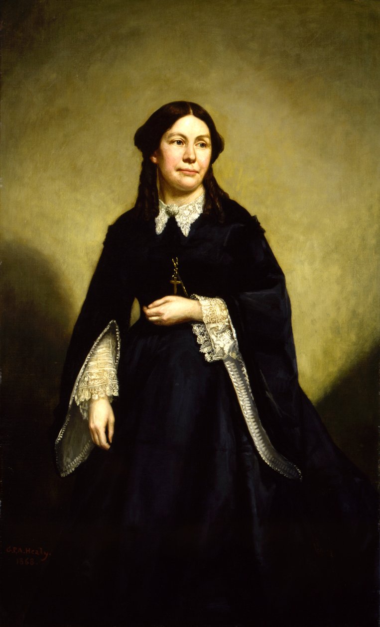 Mme William Tecumseh Sherman - George Peter Alexander Healy