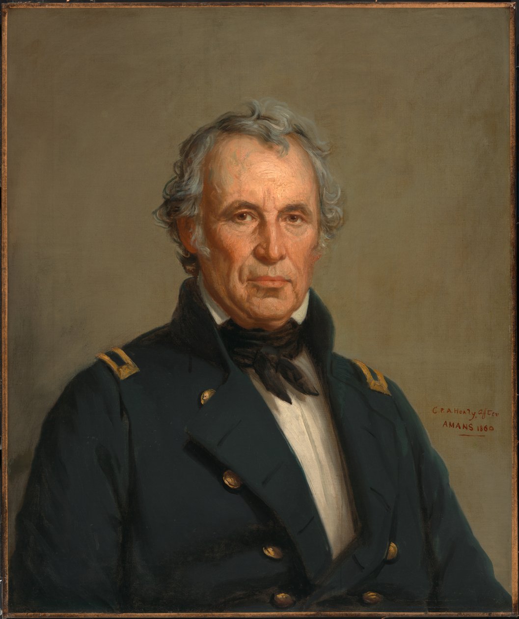 Zachary Taylor (1784-1850) - George Peter Alexander Healy