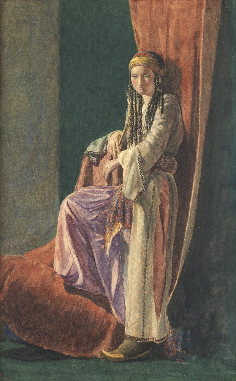 Une fille turque, 1853 - George Price Boyce