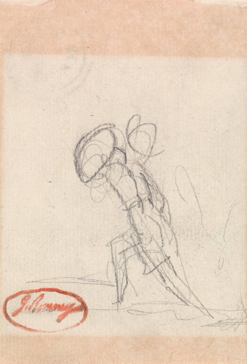 Figure de chargement avec bouclier - George Romney