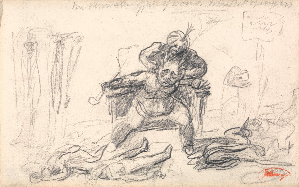 Le Souverain démoniaque et ses sujets : « Les terribles conséquences de la guerre sur John Bull... » - George Romney
