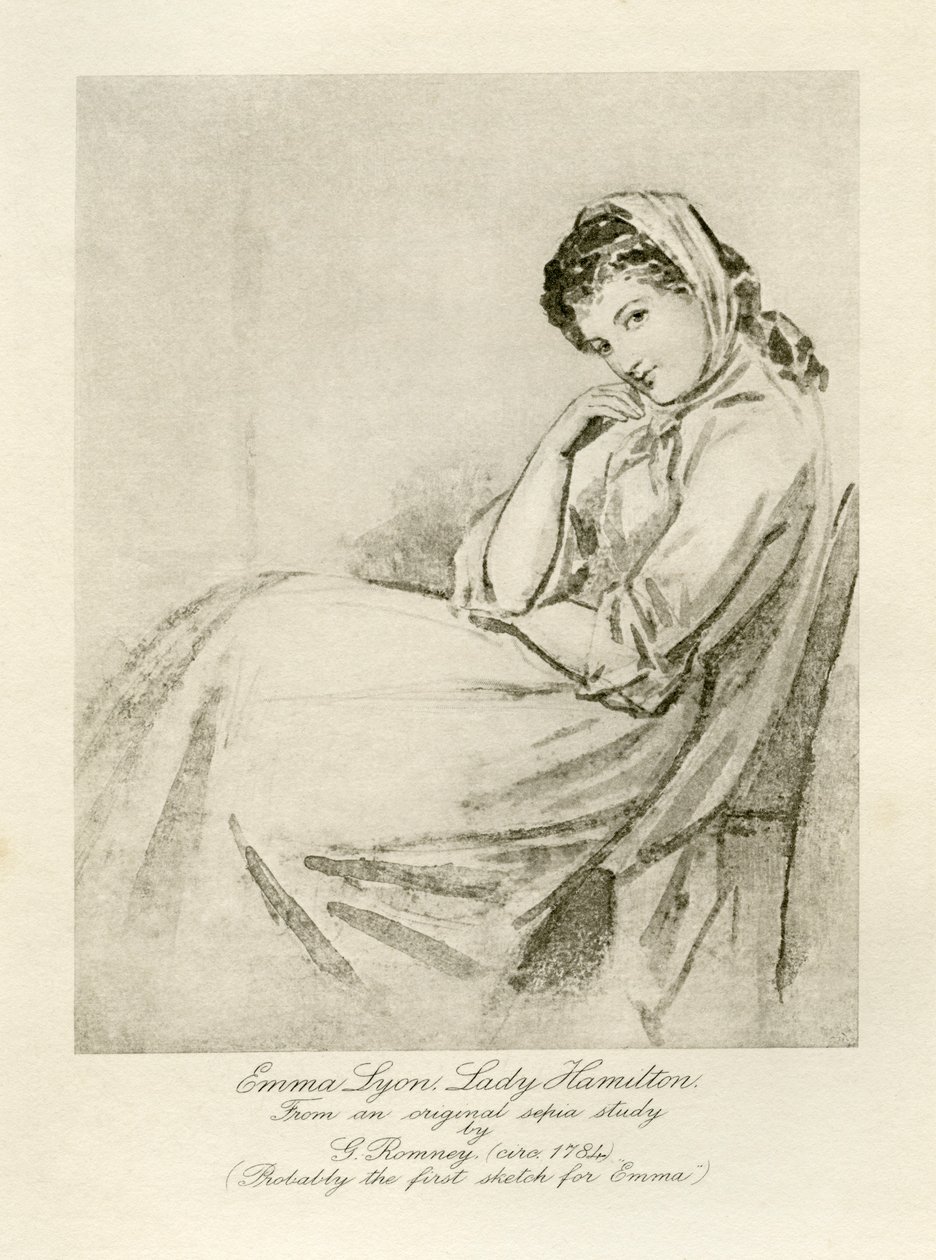 Emma Lady Hamilton - George Romney