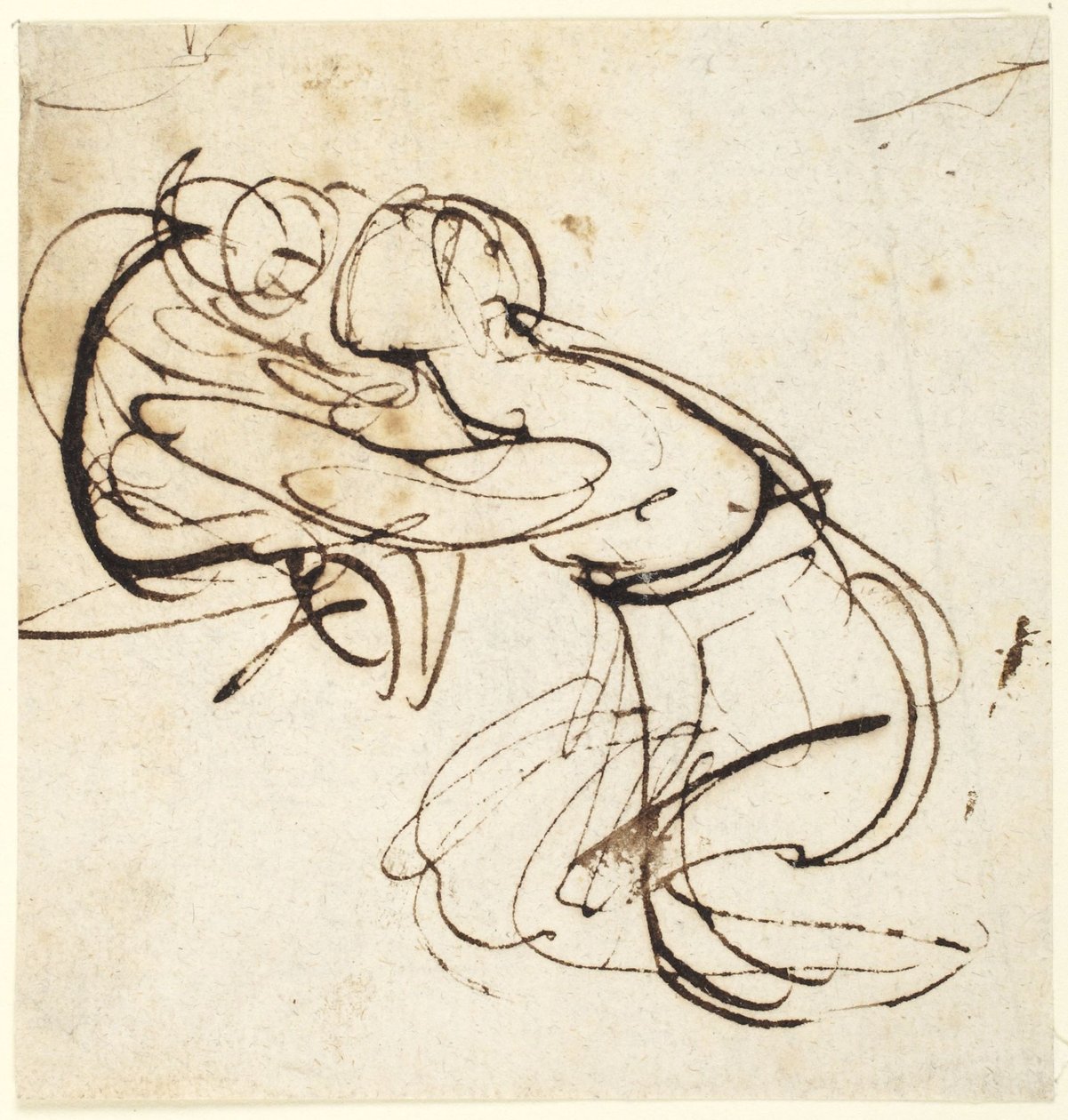 Femme et enfant   (étude pour « Infant Shakespeare » ) - George Romney