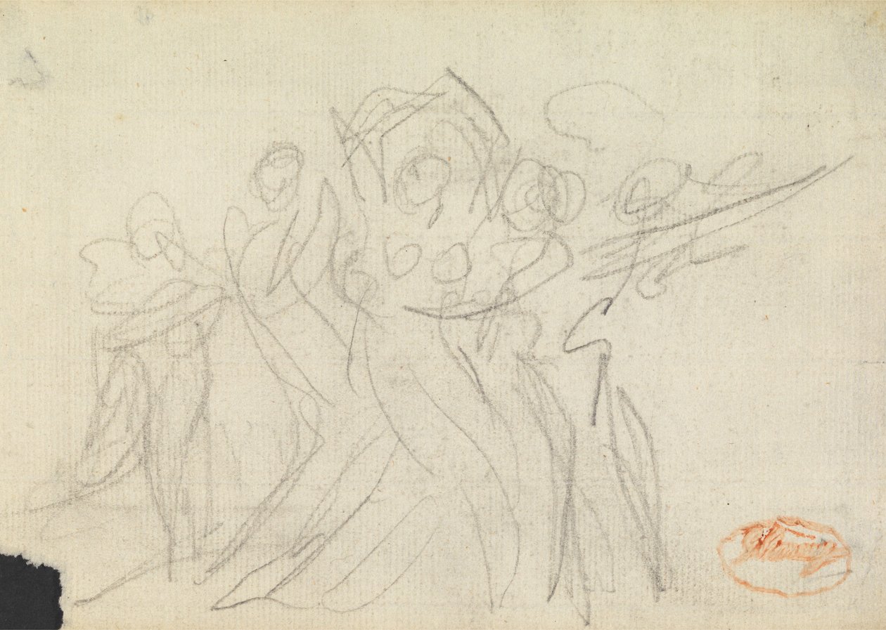 Étude de composition de figure n° 27 - George Romney