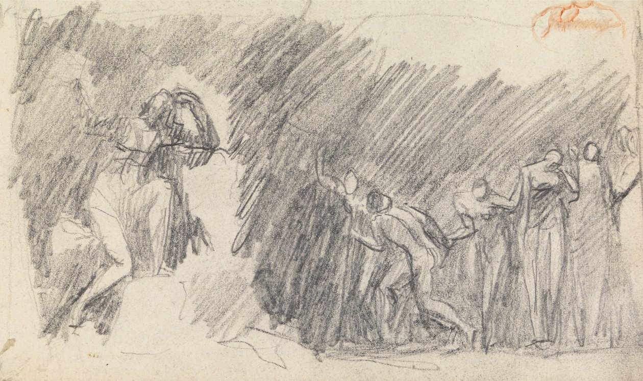 Étude de composition de figure n° 5 - George Romney