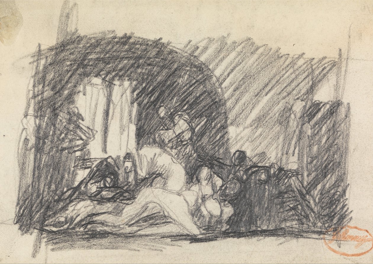 Figure Étude de composition 7 - George Romney