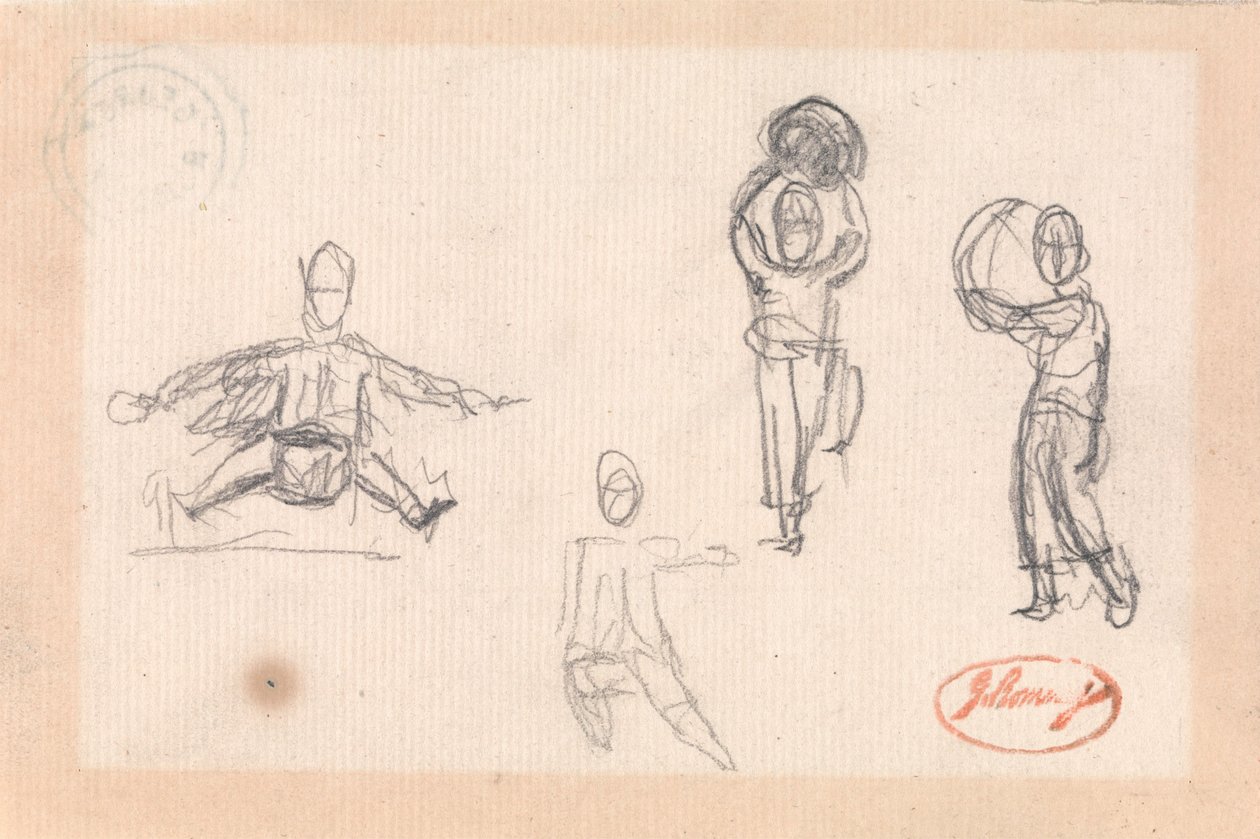 Quatre croquis d