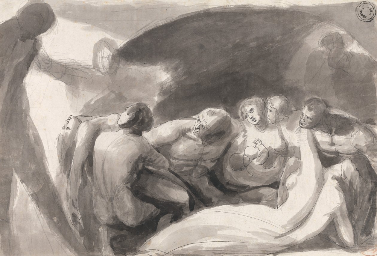 Howard en visite dans une prison - George Romney